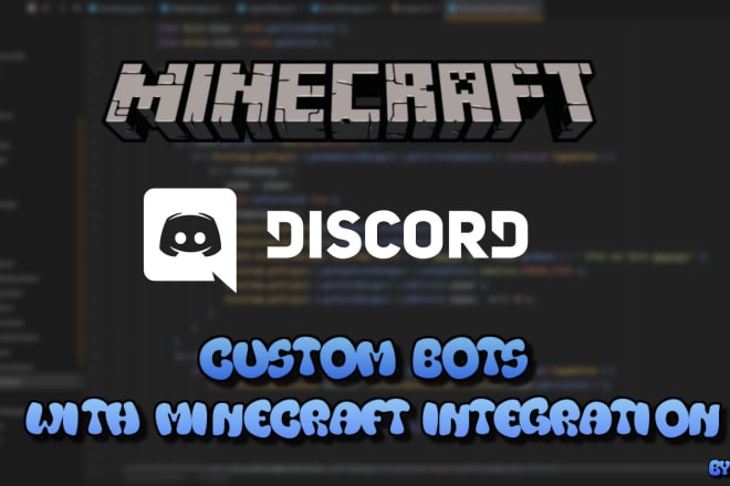 I will create a custom discordbot with minecraft bcord integration