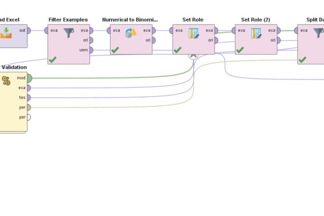 I will create your rapidminer project and documentation