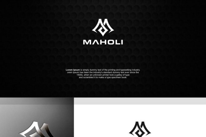 I will design modern minimalist luxury fashion logo