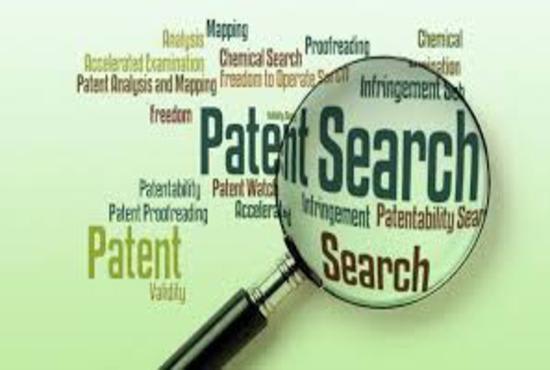 I will do a patent and trademark search for your product, idea, and invention
