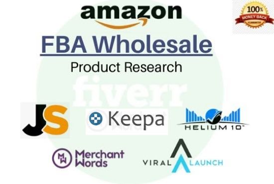 I will do amazon fba wholesale product research USA, UK