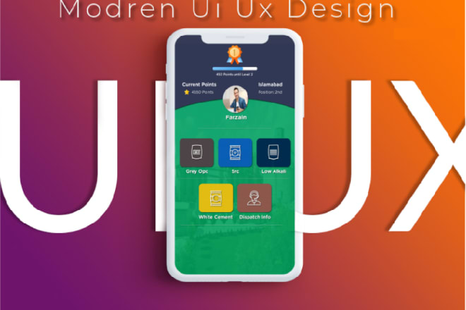 I will do interactive ui ux prototype design for mobile and web