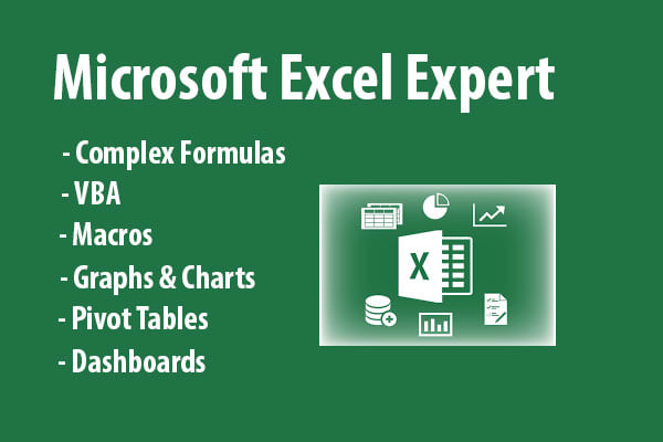 I will do microsoft excel macro, excel vba, excel formula fast