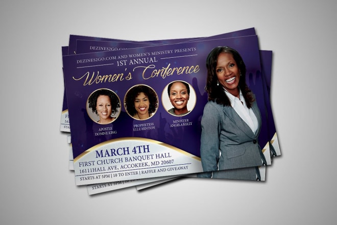 I will do the funeral flyer, church flyer or poster