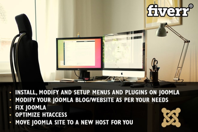 I will install, modify, setup components fix joomla error