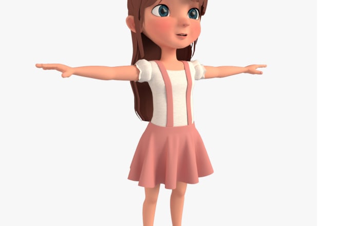 I will make a 3d animation model for your video movie and games
