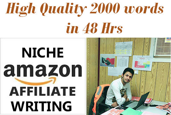 I will write amazon affiliate marketing article or buyers guide