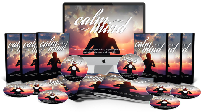 I will calm mind healthy body ebook, audios, videos with resell
