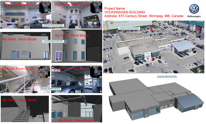 I will convert point cloud into revit model