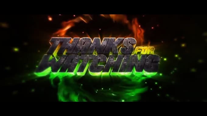 I will create 7 3D outros for your YouTube videos