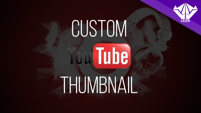 I will create a professional custom Youtube thumbnail