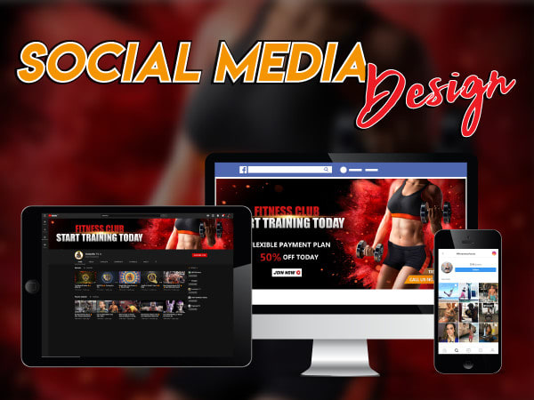 I will create facebook instagram, linkedin, twitter posts design