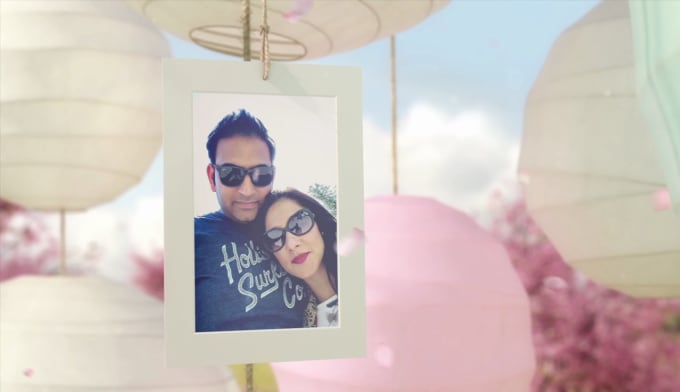 I will create valentine, loving and anniversary video gift