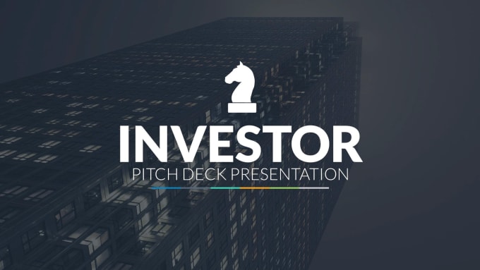 I will create winning pitch deck for you