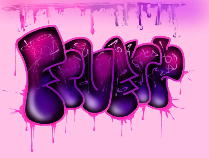 I will custom make great and bright graffiti