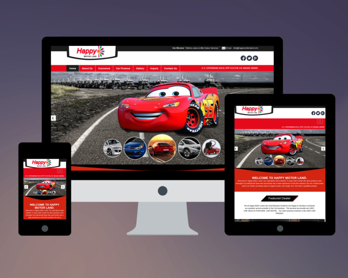 I will design logo, banners, responsive websites for you