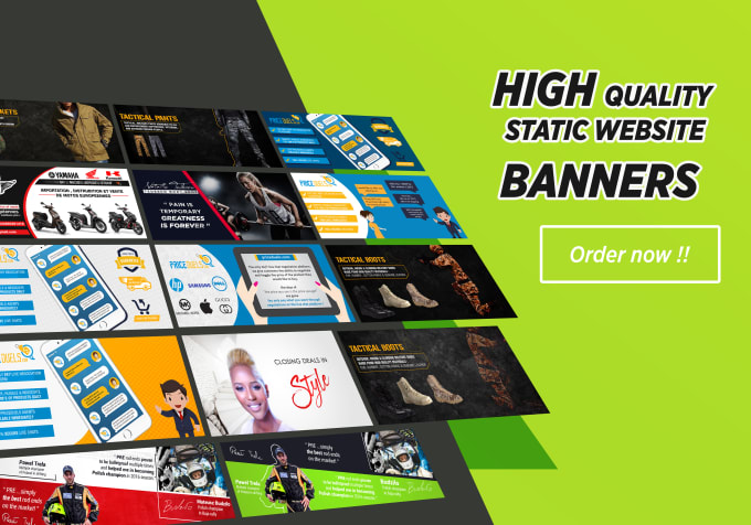 I will design outstanding headline banner for website