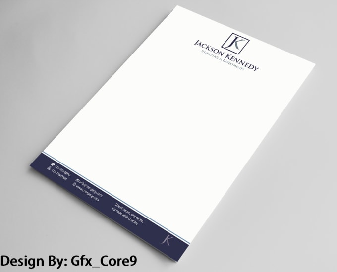 I will design Stylish and Professional LetterHead