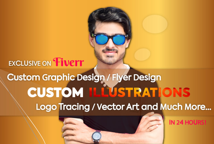 I will do custom illustrations  in 24 hours