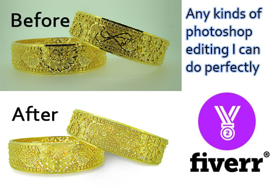 I will do jewelry editing and retouching