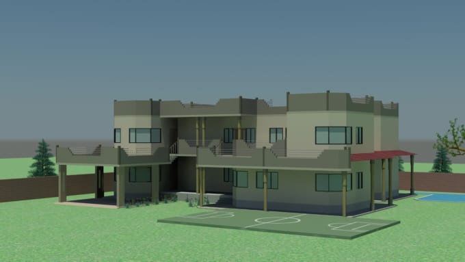 I will do professional house 3d modelling and planning