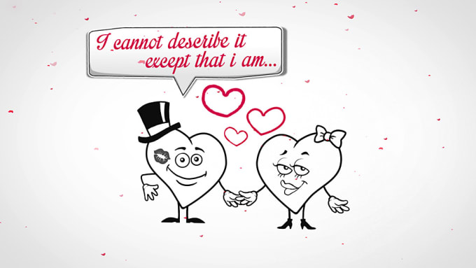I will make this wonderful valentine greeting video