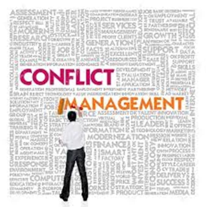 I will provide training content on managing conflict