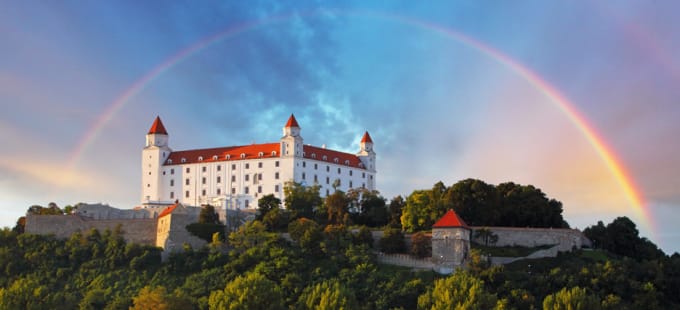 I will send a postcard from slovakia