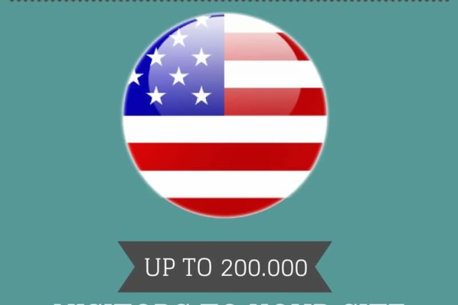 I will 300 000 real visitors to your website for 1 month
