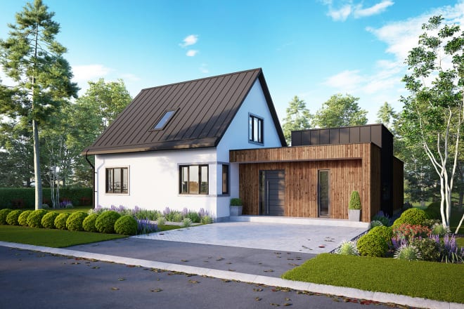 I will 3d exterior render, 3d interior render,swedish house 3d etc