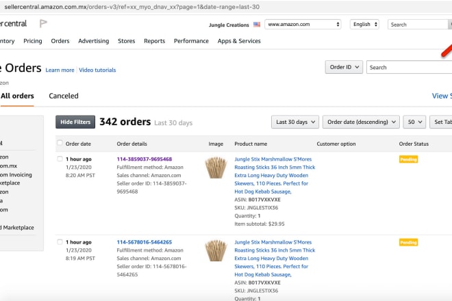 I will add products list amazon shopify ebay wordpress walmart