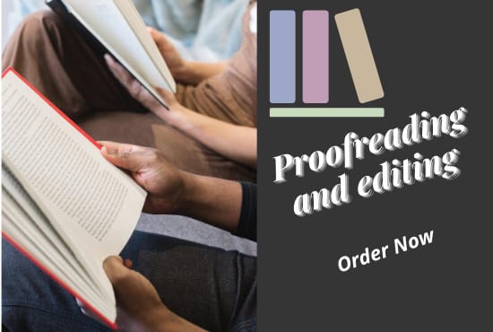I will be your book editor,proofreading,line editing,on flat rate