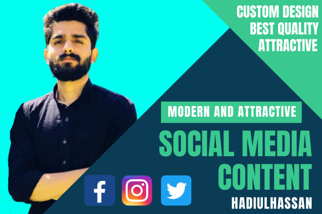 I will be your social media content creator