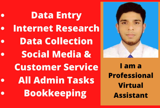 I will be your virtual assistant