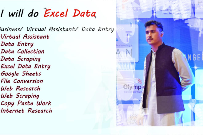 I will be your virtual assistant for data entry, copy paste, and typing job