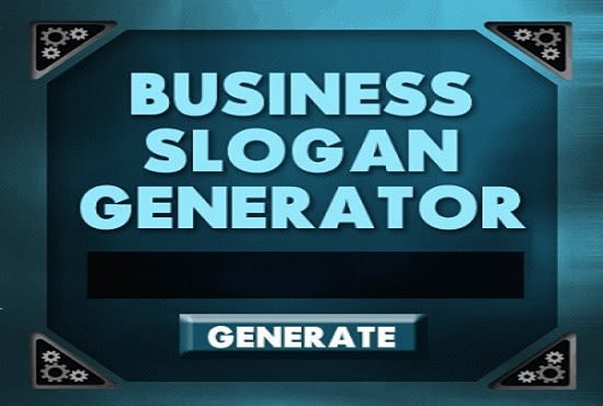 I will brand name for business, generator of domain, taglines, company slogan maker