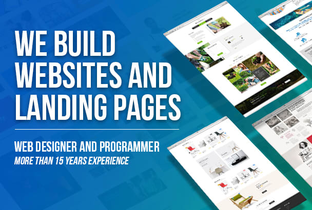 I will build a high converting landing page