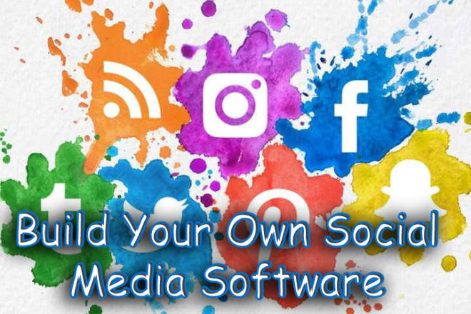 I will build a social network website like facebook