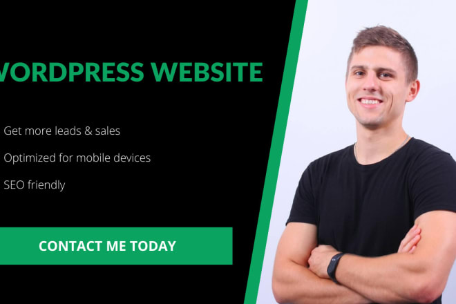 I will build a wordpress website for your business