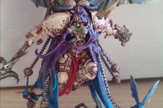 I will build and paint your warhammer and fantasy miniatures