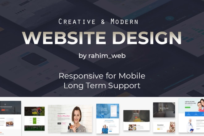 I will build responsive wordpress website, webshop and blog