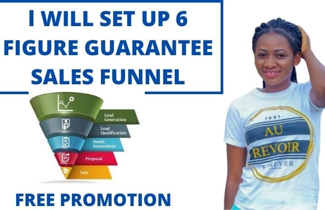 I will build sale guaranteed clickfunnels clickbank affiliate marketing sales funnel