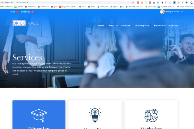 I will build web application using mern stack, react and node js