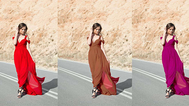 I will change the colour of anything on photoshop