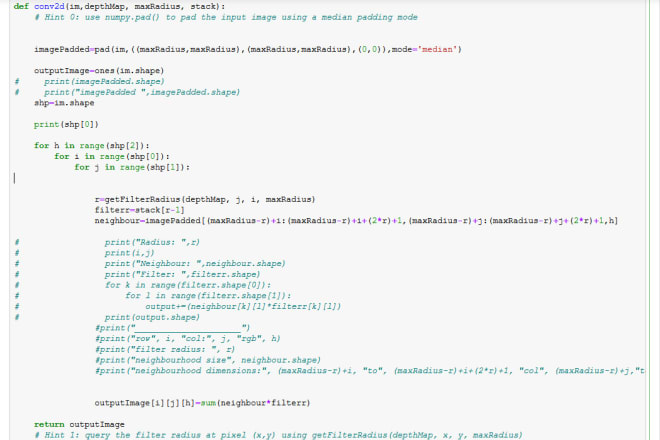 I will code python,c,java programming projects