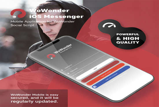I will compile wowonder timeline and messenger ios apps