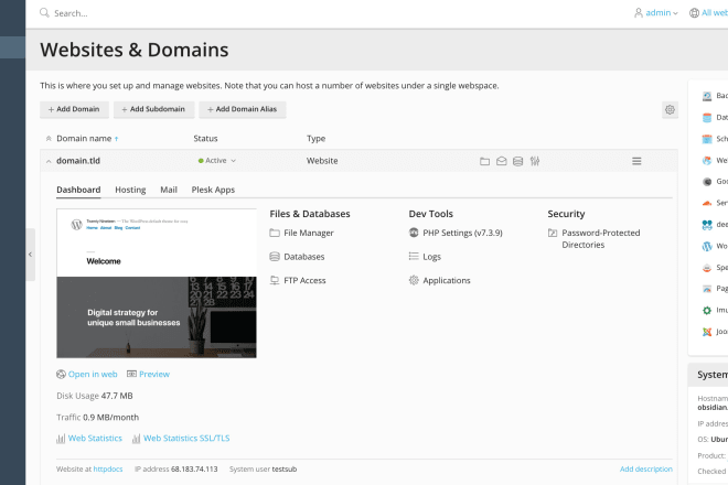 I will configure lamp on shared, vps or dedicated server