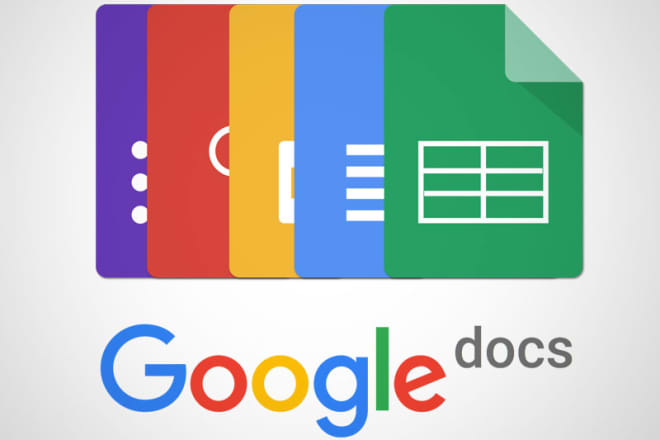 I will convert any file to google sheets or docs