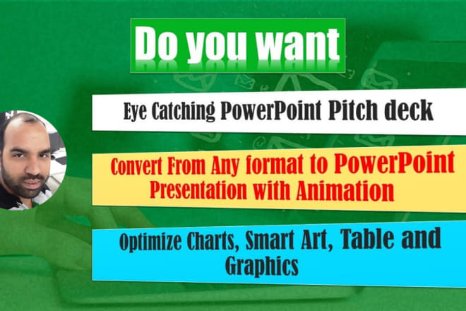 I will convert pdf any doc to powerpoint slides in PPT or pptx