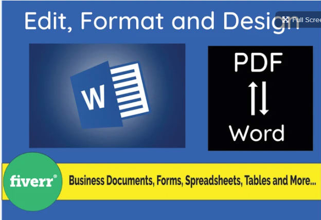 I will convert pdf into editable ms word document